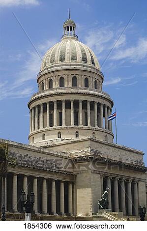 Capitol Building, Havana, Cuba View Large Photo Image Stock Photograph - Capitol Building, Havana, Cuba. Fotosearch