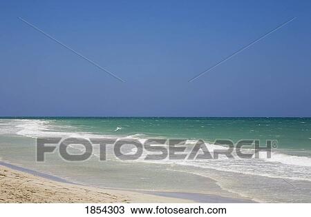 Stock Image - Caribbean seascape. Fotosearch