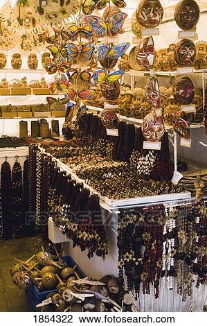 Stock Image - Caribbean souvenirs, Cuba. Fotosearch