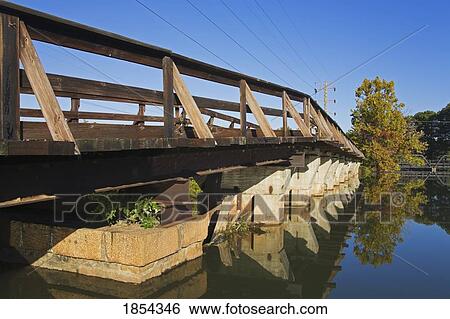 Stock Photograph - Columbia riverfront park and Historic Canal; Columbia, South Carolina, USA. Fotosearch