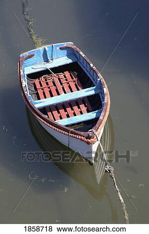Stock Photo - Fishing boat; Amble Harbour, Northumberland, England. Fotosearch