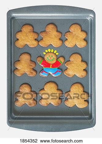 Gingerbread cookie sheet View Large Photo Image Stock Image - Gingerbread cookie sheet. Fotosearch