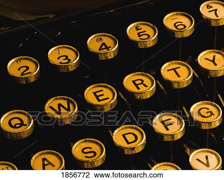 Keys of old manual typewriter View Large Photo Image Stock Image - Keys of old manual typewriter. Fotosearch