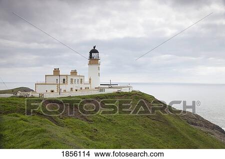 Picture - Lighthouse, Dumfries and Galloway, Scotland. Fotosearch