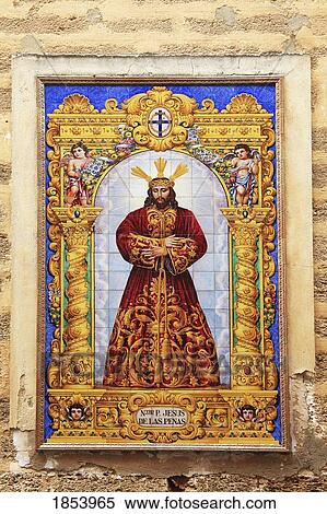 Religious artwork; Cadiz, Andalucia, Spain View Large Photo Image Stock Photography - Religious artwork; Cadiz, Andalucia, Spain. Fotosearch