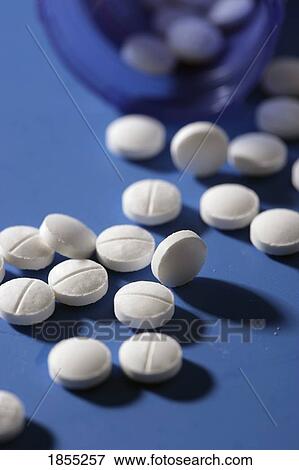 Stock Photo - Spilled pills. Fotosearch
