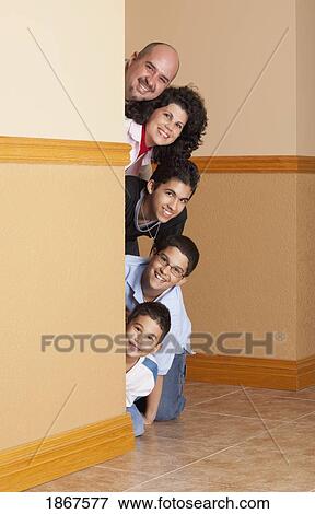 Stock Photo - Family portrait. Fotosearch