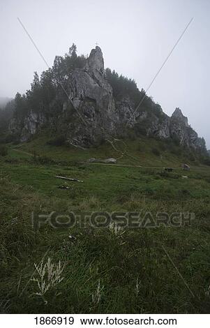 Rocky hill View Large Photo Image Stock Photo - Rocky hill. Fotosearch