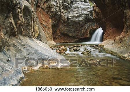 Shinumo Falls with stream, Grand Canyon National Park, Arizona View Large Photo Image Stock Image - Shinumo Falls with stream, Grand Canyon National Park, Arizona. Fotosearch