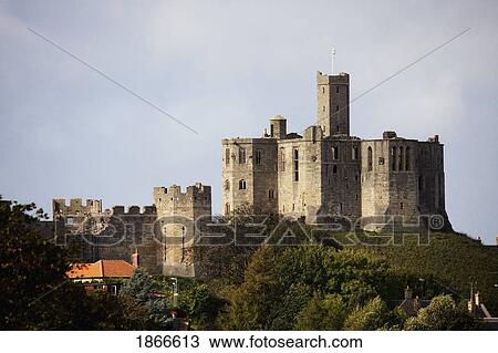 Warkworth castle, Warkworth, Northumberland, England View Large Photo Image Stock Image - Warkworth castle, Warkworth, Northumberland, England. Fotosearch