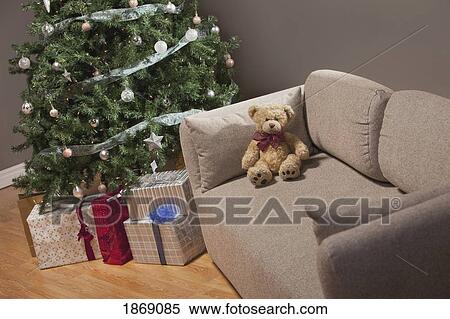 a living room with gifts under the christmas tree View Large Photo Image Stock Photography - a living room with gifts under the christmas tree. Fotosearch