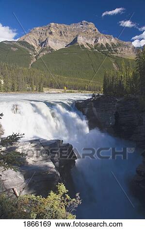 Athabasca Falls, Jasper National Park, Alberta, Canada View Large Photo Image Stock Photo - Athabasca Falls, Jasper National Park, Alberta, Canada. Fotosearch