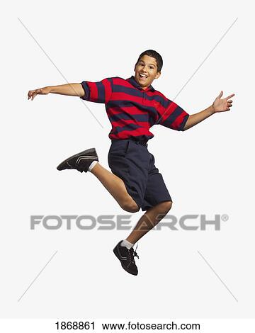 boy jumping View Large Photo Image Stock Image - boy jumping. Fotosearch