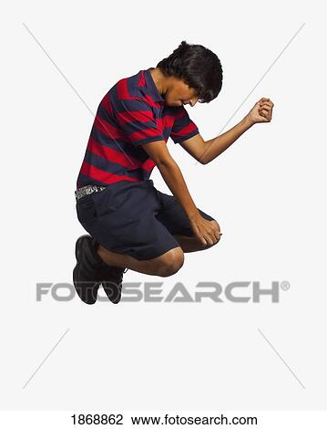 boy jumping View Large Photo Image Stock Image - boy jumping. Fotosearch