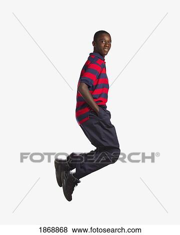boy jumping View Large Photo Image Stock Photo - boy jumping. Fotosearch