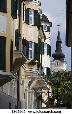 building with green shutters, austria View Large Photo Image Stock Photography - building with green shutters, austria. Fotosearch