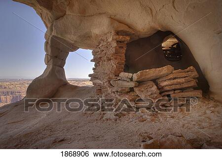 canyonlands national park, utah, united states of america; old indian granary in a cliff View Large Photo Image Stock Photograph - canyonlands national park, utah, united states of america; old indian granary in a cliff. Fotosearch