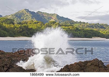 Stock Photo - Costa Rica coast. Fotosearch