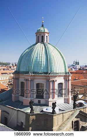 domed church, prague, czech republic View Large Photo Image Stock Photo - domed church, prague, czech republic. Fotosearch