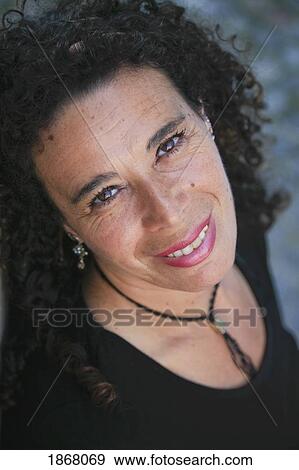 female portrait, caminito district, buenos aires, argentina View Large Photo Image Stock Photo - female portrait, caminito district, buenos aires, argentina. Fotosearch