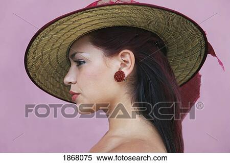 Stock Photography - female tango dancer, caminito district, buenos aires, argentina. Fotosearch