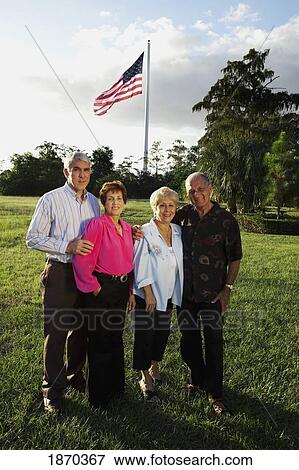 fort lauderdale, florida, united states of america; two couples with the america flag flying overhead View Large Photo Image Stock Photo - fort lauderdale, florida, united states of america; two couples with the america flag flying overhead. Fotosearch