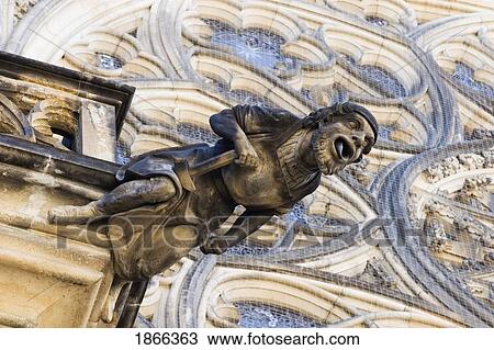 Gargoyle on St. Vitus Cathedral, Prague, Czech Republic View Large Photo Image Stock Image - Gargoyle on St. Vitus Cathedral, Prague, Czech Republic. Fotosearch