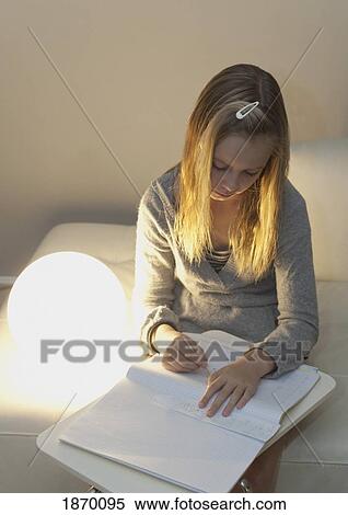 girl doing homework View Large Photo Image Stock Photography - girl doing homework. Fotosearch