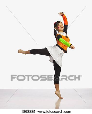 girl posing in ballet position View Large Photo Image Stock Photography - girl posing in ballet position. Fotosearch