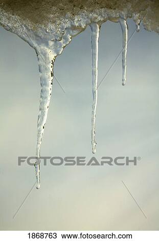 Stock Image - icicles. Fotosearch