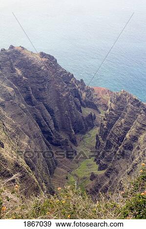 Stock Photo - na pali coast state park, kauai, hawaii, usa. Fotosearch