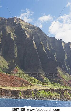 Stock Photo - na pali coast state park, kauai, hawaii, usa. Fotosearch