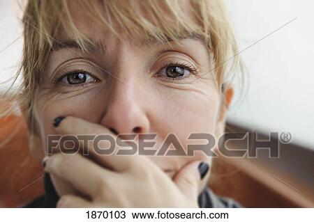 Stock Image - portrait of a woman. Fotosearch
