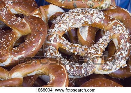 Picture - pretzels. Fotosearch