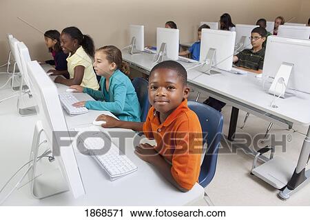 students in computer class View Large Photo Image Stock Image - students in computer class. Fotosearch