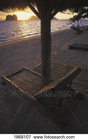 Stock Photo - sunrise, koh ngai, trang islands, thailand. Fotosearch