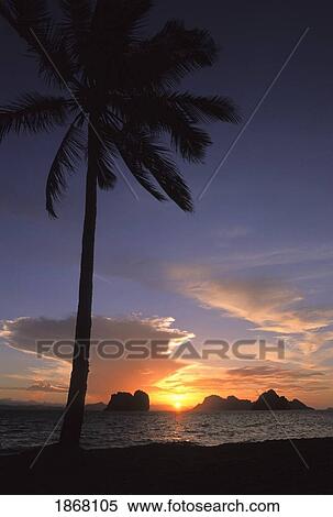 sunrise, koh ngai, trang islands, thailand View Large Photo Image Stock Photography - sunrise, koh ngai, trang islands, thailand. Fotosearch