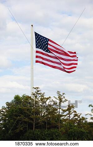 Stock Photography - the american flag. Fotosearch