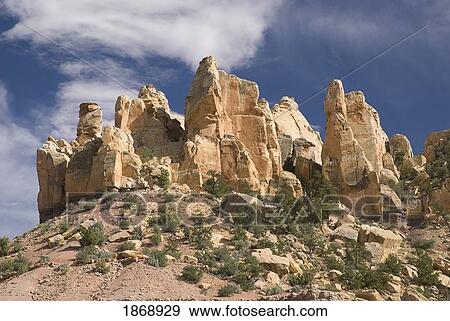 utah, united states of america; sandstone cliffs at grand staircase-escalante national monument View Large Photo Image Stock Photo - utah, united states of america; sandstone cliffs at grand staircase-escalante national monument. Fotosearch