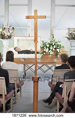 a funeral service View Large Photo Image Stock Photograph - a funeral service. Fotosearch