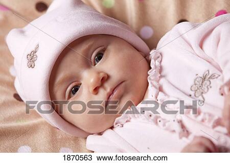 an infant girl View Large Photo Image Stock Image - an infant girl. Fotosearch