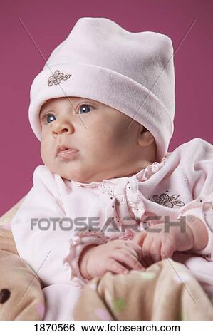 an infant girl View Large Photo Image Stock Photograph - an infant girl. Fotosearch