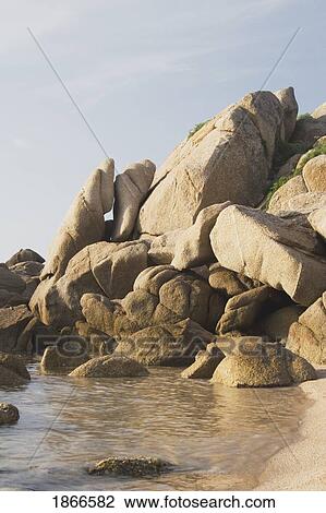 bonifacio, corsica, france; rock formations on the coast View Large Photo Image Stock Image - bonifacio, corsica, france; rock formations on the coast. Fotosearch