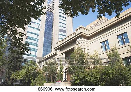calgary, alberta, canada; old sandstone courthouse and new courthouse View Large Photo Image Stock Photograph - calgary, alberta, canada; old sandstone courthouse and new courthouse. Fotosearch