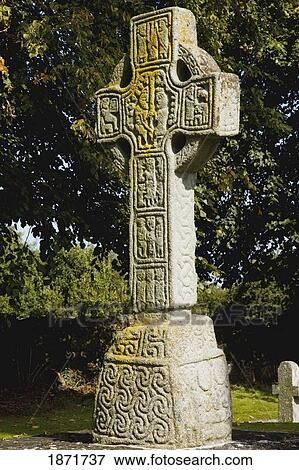 castledermot, county kildare, ireland; a cross View Large Photo Image Stock Photo - castledermot, county kildare, ireland; a cross. Fotosearch