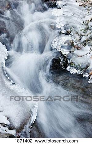 columbia river gorge national scenic area, oregon, united states of america; a creek forming ice in the winter View Large Photo Image Stock Image - columbia river gorge national scenic area, oregon, united states of america; a creek forming ice in the winter. Fotosearch