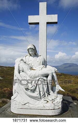 county cork, ireland; statue at the goat's pass near kilcrohane View Large Photo Image Stock Image - county cork, ireland; statue at the goat's pass near kilcrohane. Fotosearch