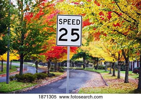 oregon, united states of america; a speed limit sign on the side of the road in autumn View Large Photo Image Stock Photography - oregon, united states of america; a speed limit sign on the side of the road in autumn. Fotosearch