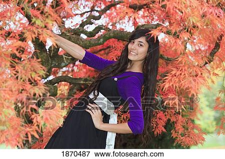 portrait of a teenage girl in autumn View Large Photo Image Stock Photo - portrait of a teenage girl in autumn. Fotosearch