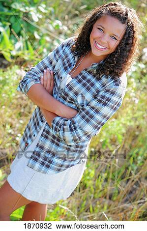 portrait of a young woman View Large Photo Image Stock Image - portrait of a young woman. Fotosearch